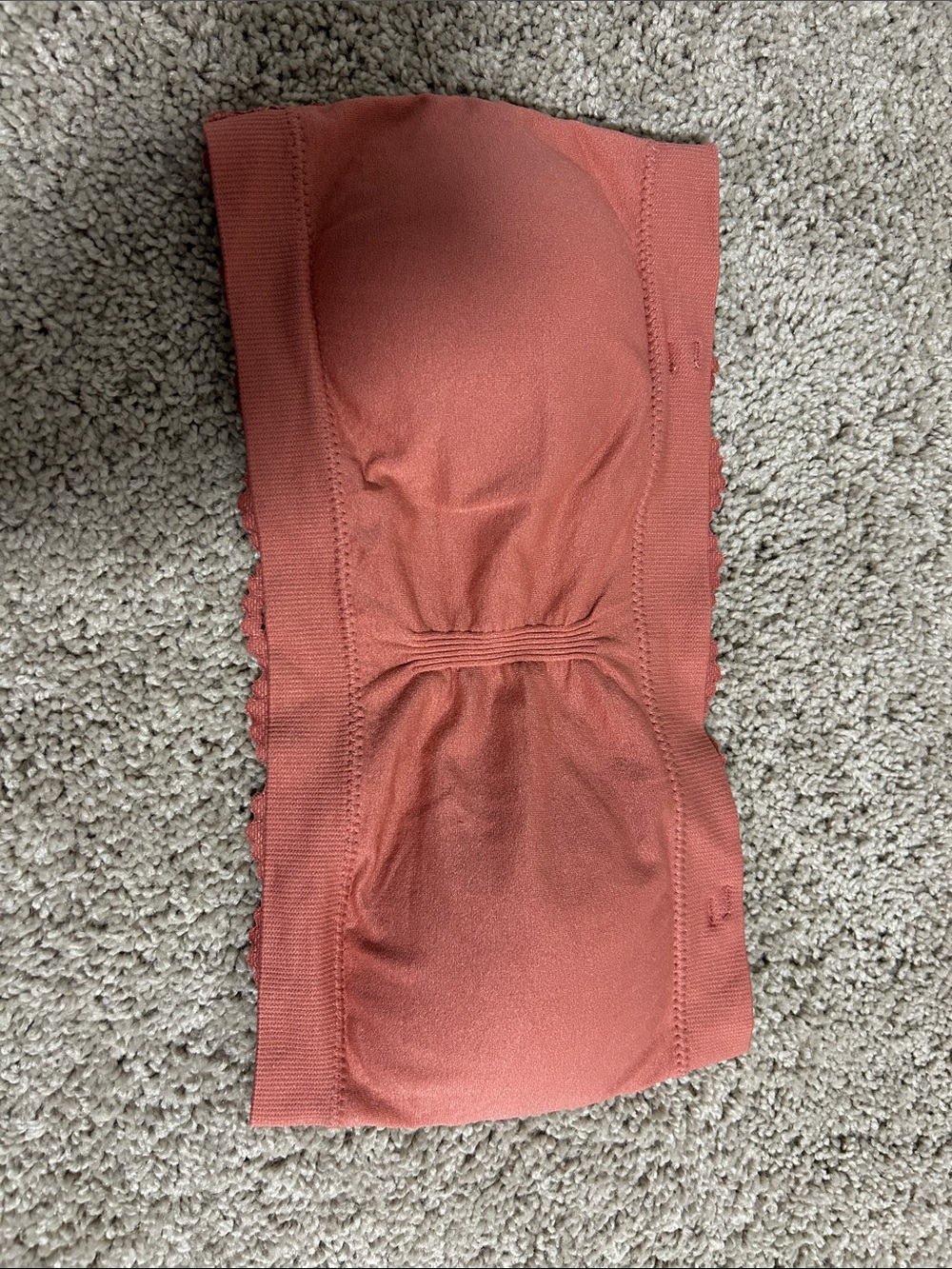 Marilyn Monroe coral/pink Colored Seamless Bandeau Bra